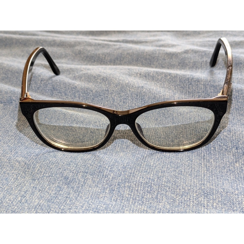 Jimmy Choo Eyeglasses, Frames Only, JC201 807, 53-15-145, Plastic, Italy
